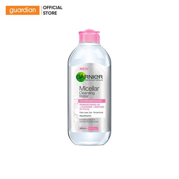  Nước Làm Sạch Và Tẩy Trang Cho Da Nhạy Cảm Micellar Water GARNIER 400Ml 