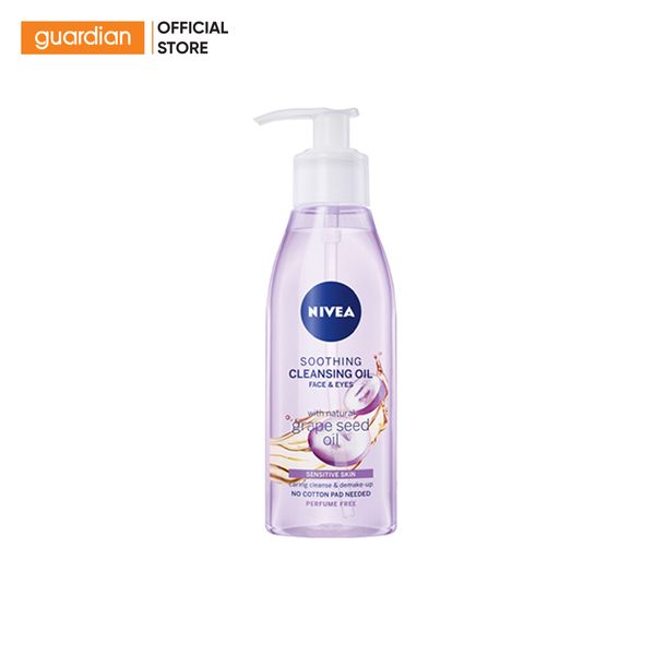  Dầu Tẩy Trang Hạt Nho Soothing Cleansing Oil Nivea 150Ml 