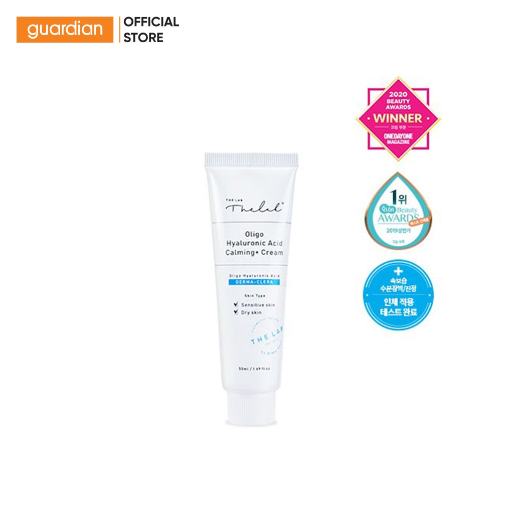Kem Dưỡng Cấp Ẩm Oligo Hyaluronic Acid Calming & Cream THE LAB by blanc doux 50Ml