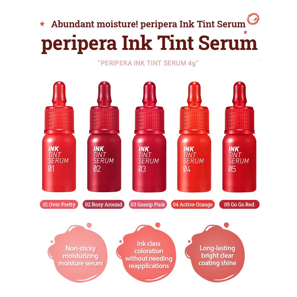 Son nước Peripera Ink Tint Serum 03 4g