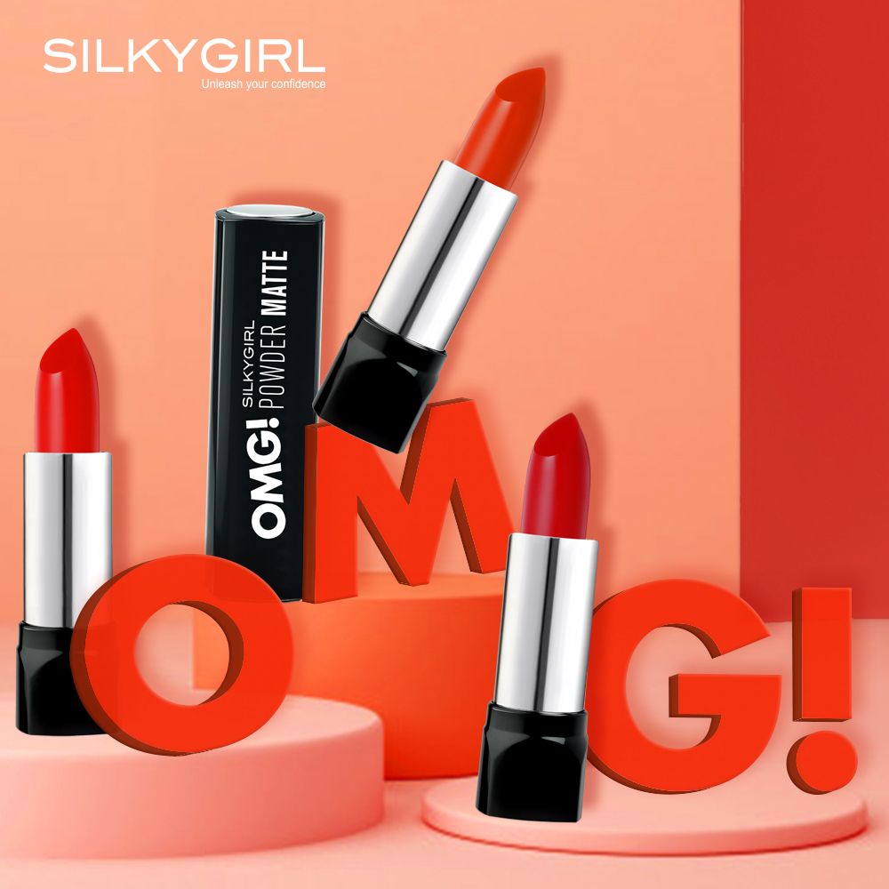 Son lì siêu mịn silkygirl omg! powder matte lipcolor - 15 candy 3.5g