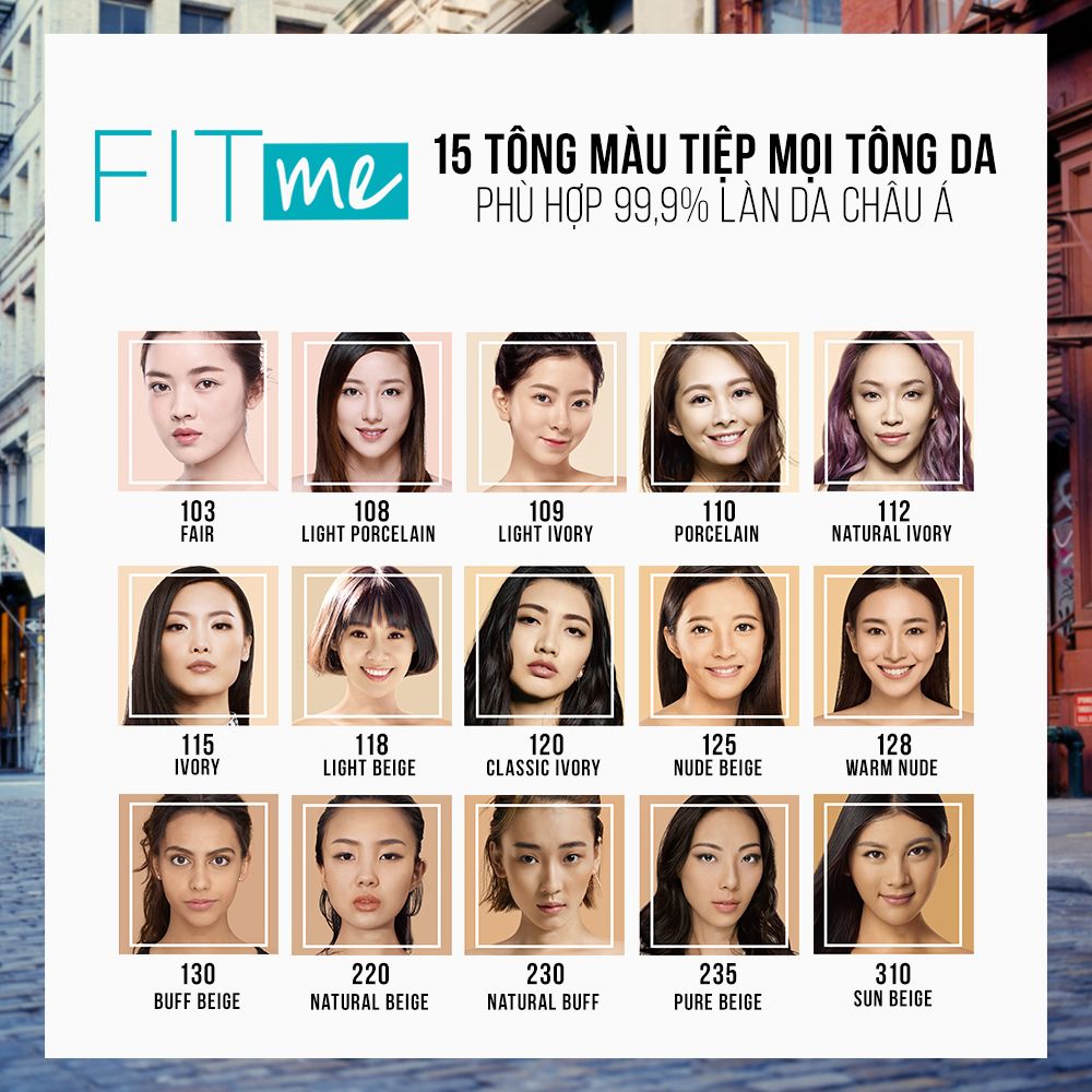 Kem Nền Maybelline New York FitMe SPF22 30ml .#130