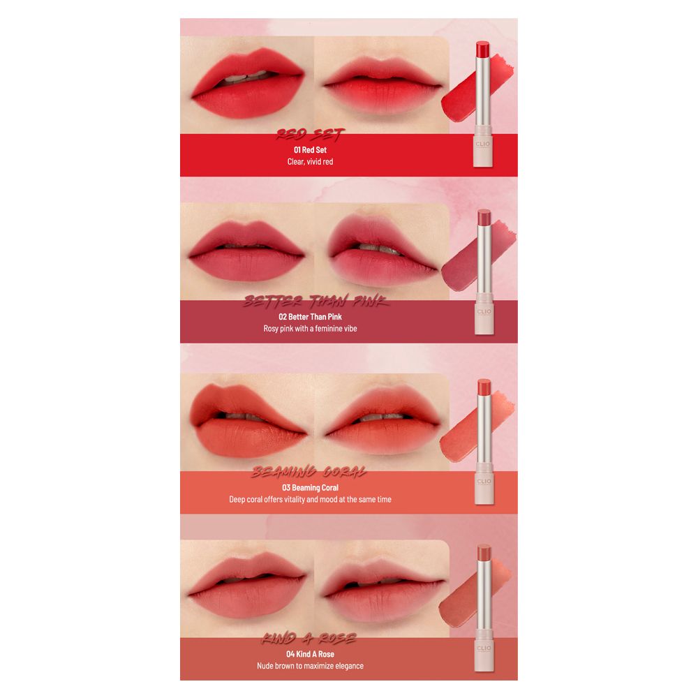 Son thỏi Clio Melting Matte Lips 03 2.5g