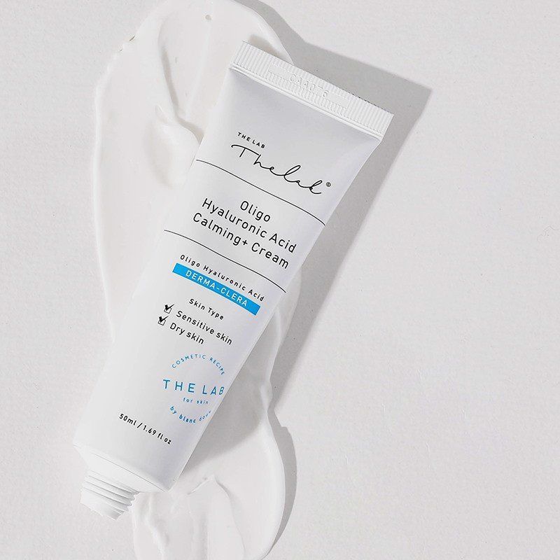 Kem Dưỡng Cấp Ẩm Oligo Hyaluronic Acid Calming & Cream THE LAB by blanc doux 50Ml