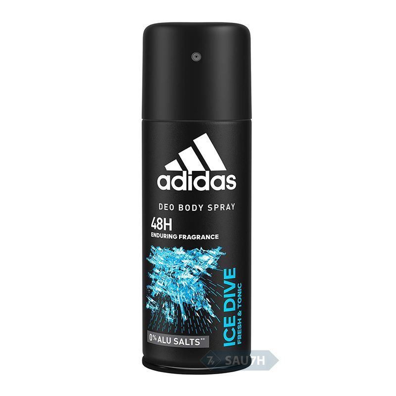 Xịt Khử Mùi Toàn Thân Nam Adidas Ice Dive 150M