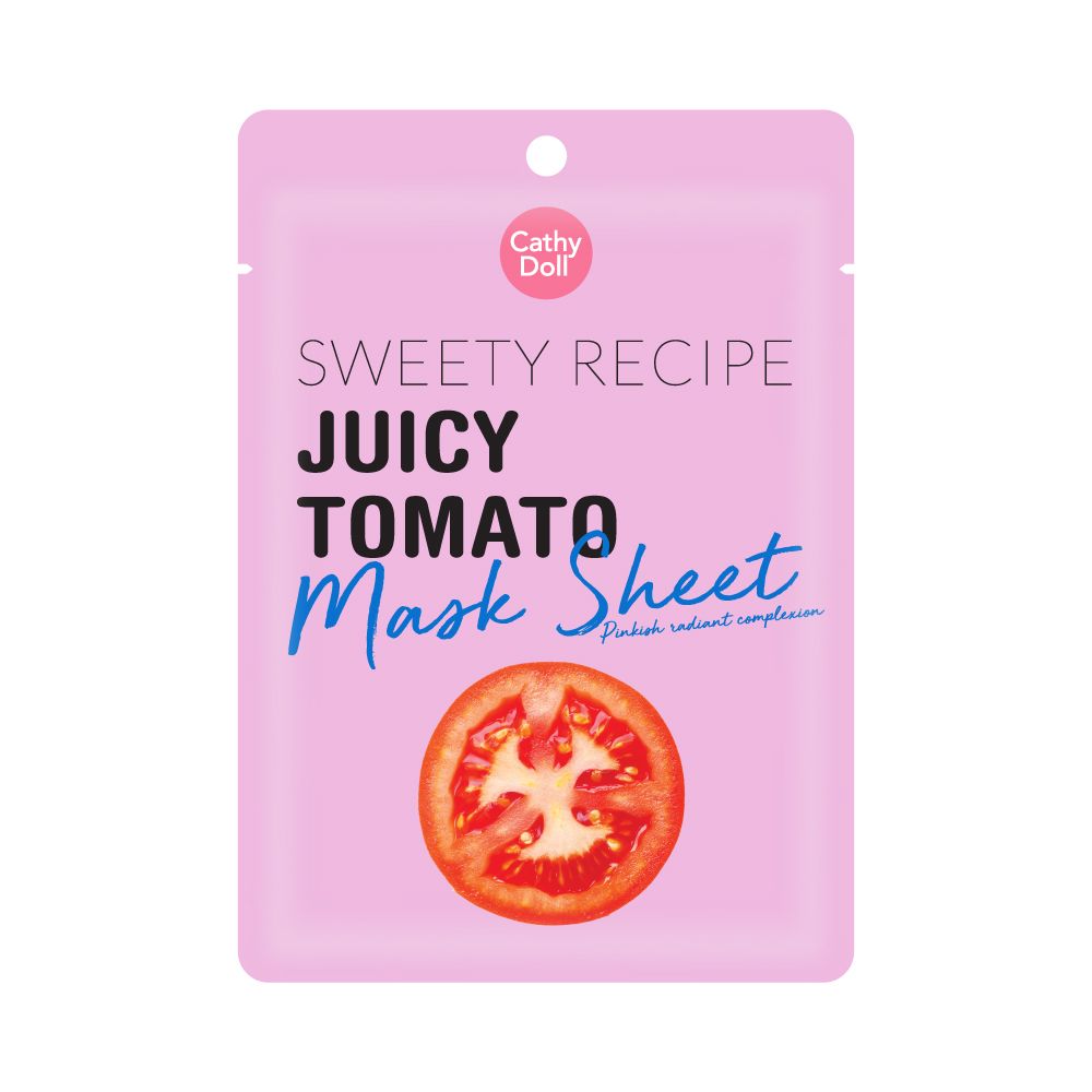 Mặt nạ rau củ Cathy Doll Sweety Recipe Juicy Tomato Mask 25g