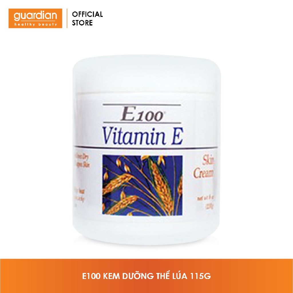 Kem dưỡng thể bông lúa E100 vitamin E (115g)