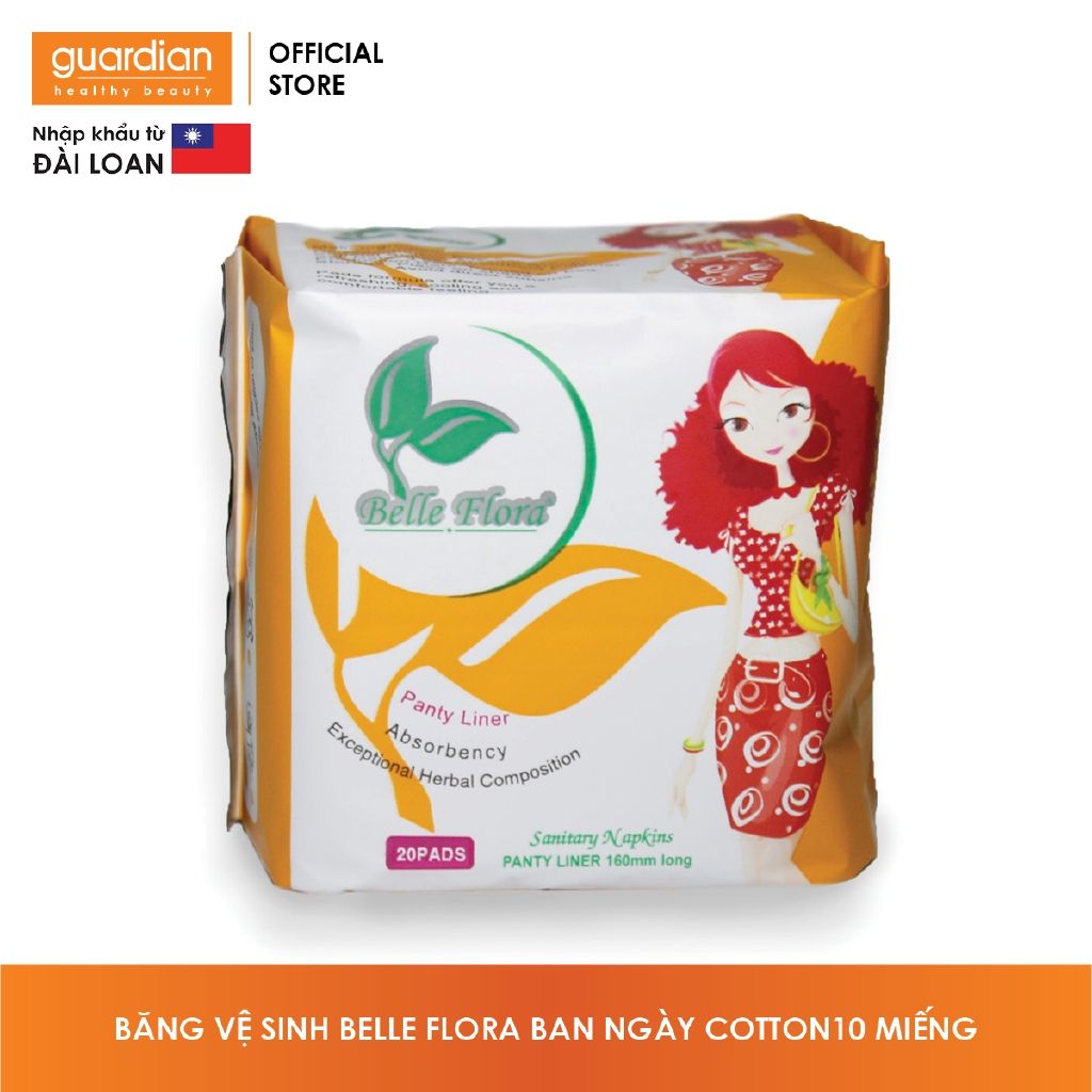 Băng vệ sinh Belle Flora Ngày Cotton - 10 miếng