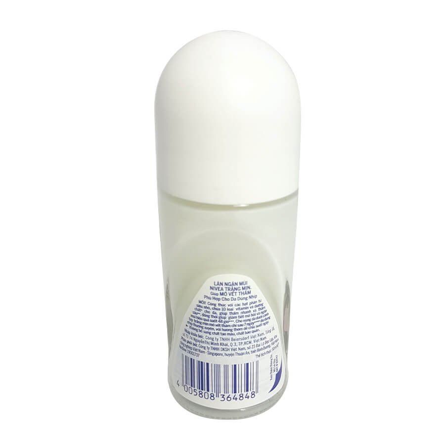 Lăn ngăn mùi nữ Nivea trắng mịn mờ vết thâm 50ml
