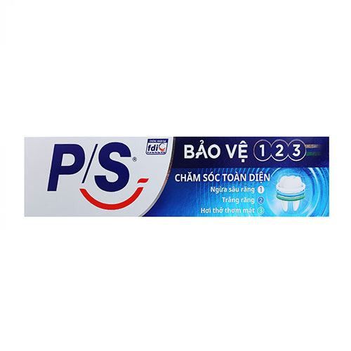 Kem đánh răng P/S bảo vệ 123 chăm sóc toàn diện 190g