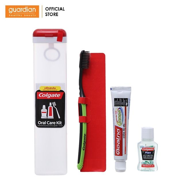Bộ chăm sóc răng miệng du lịch Colgate từ than hoạt tính