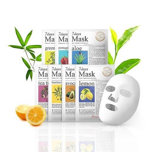 Mặt Nạ Giấy Ariul 7 Days Mask Hương Trà Xanh 20g