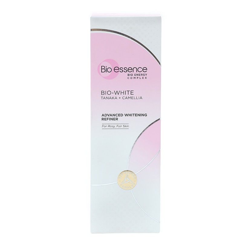 Nước cân bằng da trắng hồng Bio-Essence Bio-White Advanced Whitening Refiner chiết xuất Tanaka & Camellia 100ml