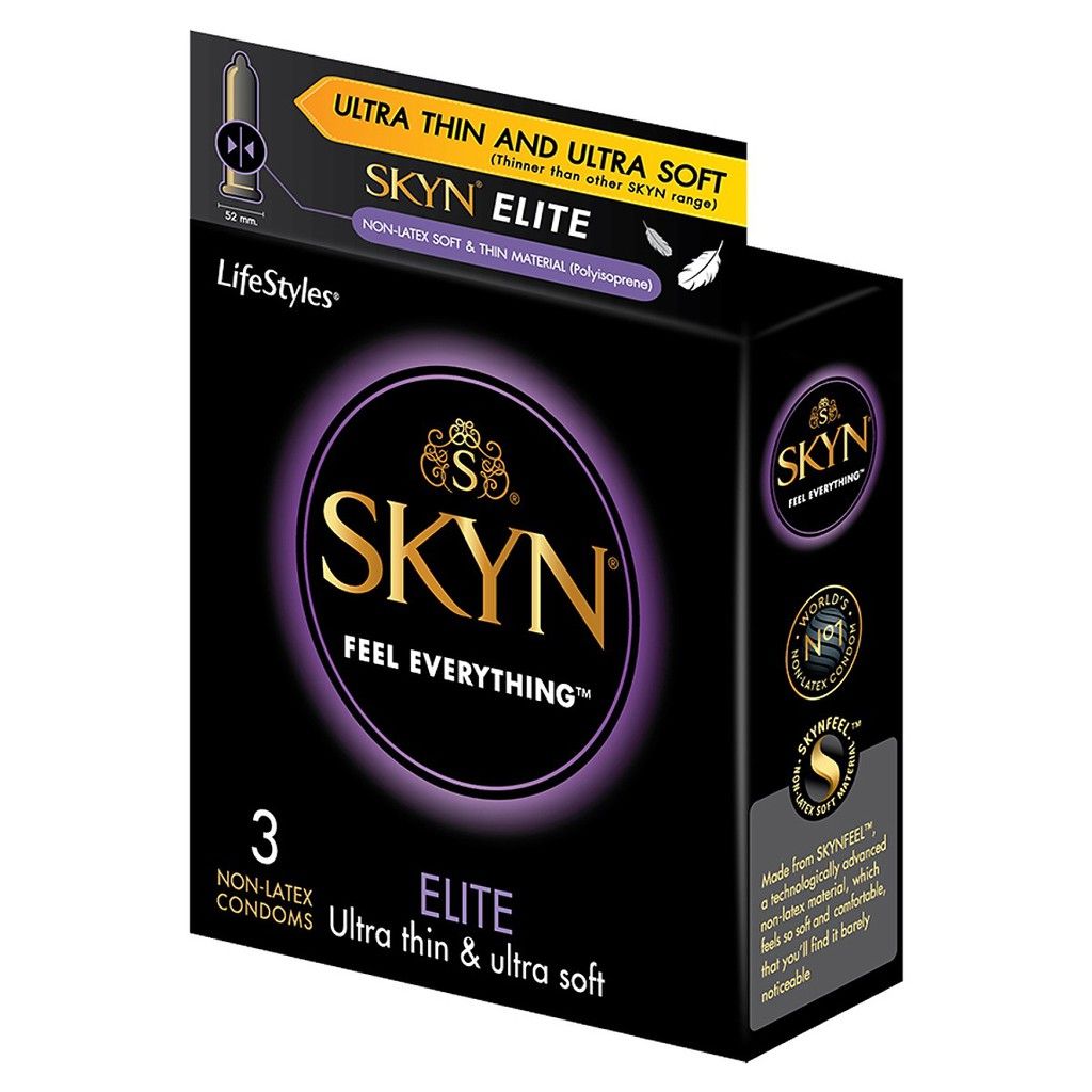 Bao Cao Su LifeStyles Skyn Elite 3 cái