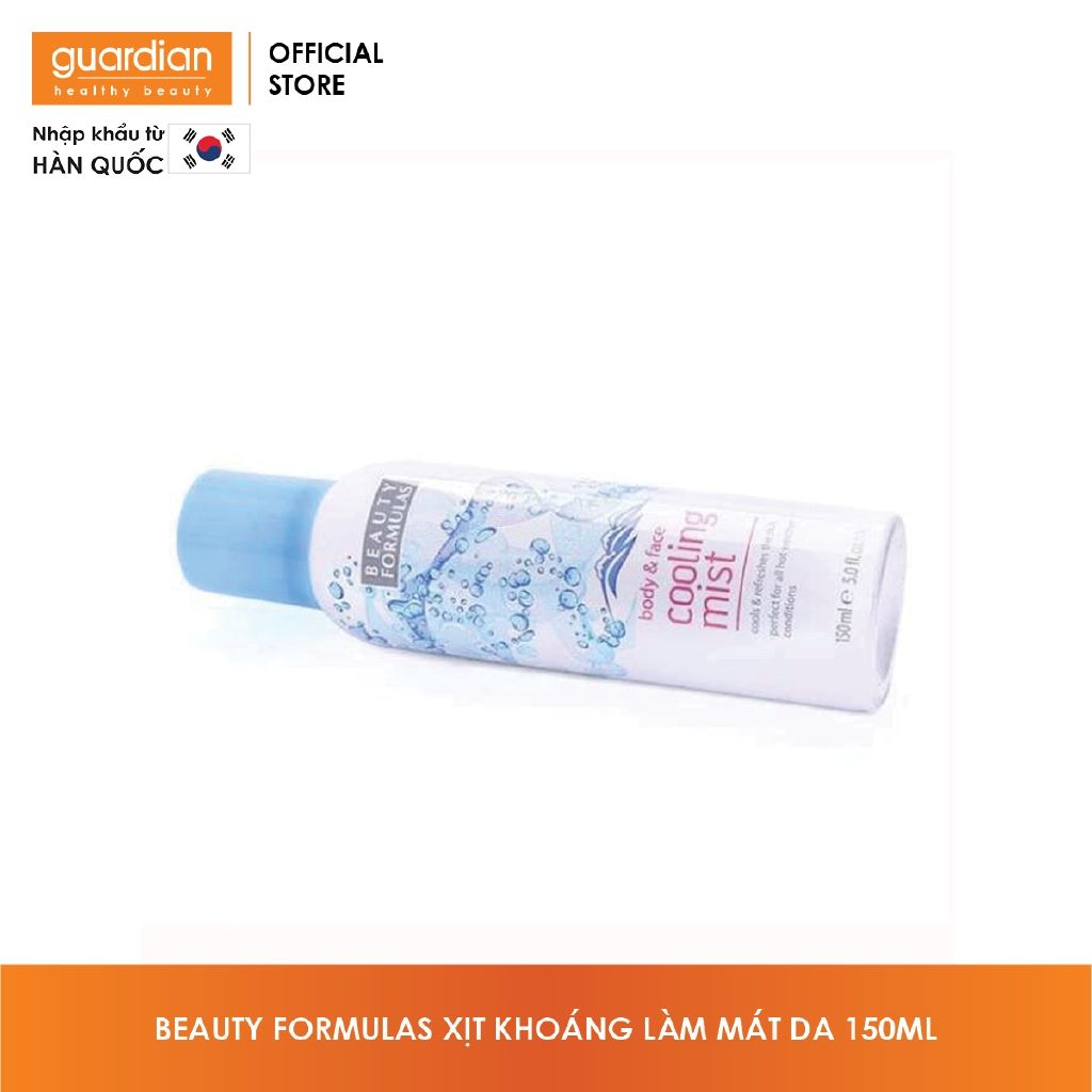 Xịt khoáng làm mát da Beauty Formulas Body & Face Cooling Mist 150ml