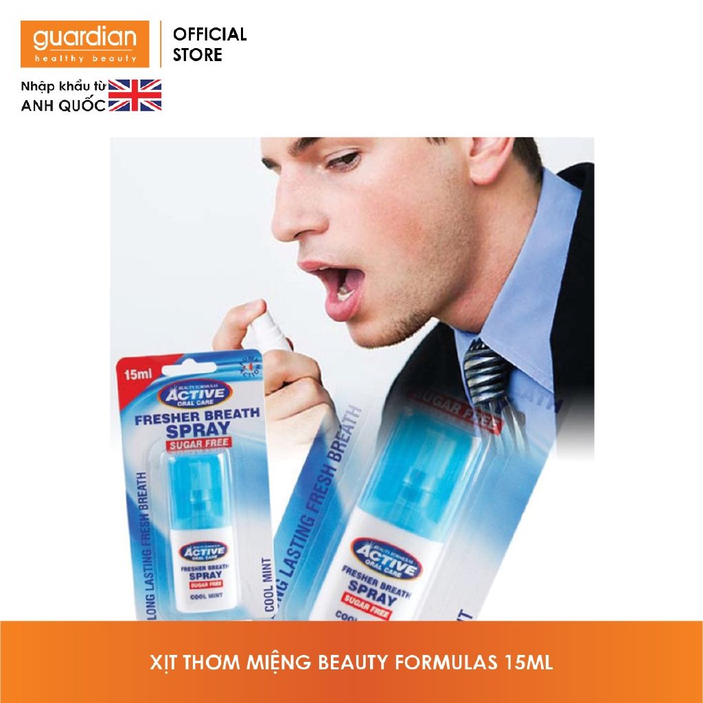 Xịt thơm miệng Beauty Formulas (15ml)