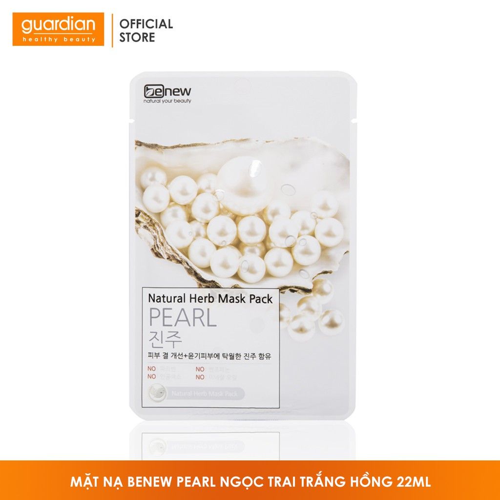 Mặt Nạ Benew Pearl Ngọc Trai Trắng Hồng 22ml