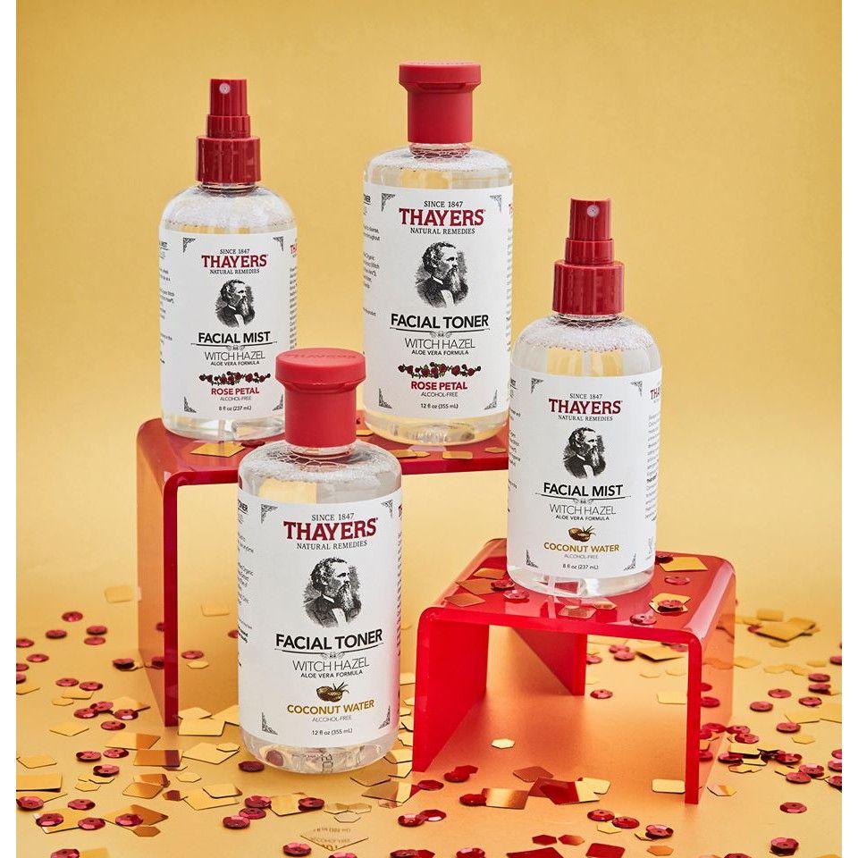 Nước hoa hồng không cồn Thayers - Hương chanh 355ml