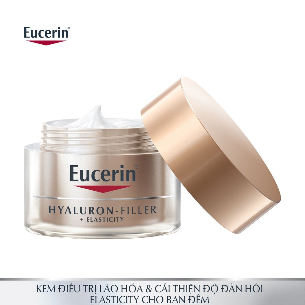 Kem Dưỡng Ban Đêm Giúp Ngăn Ngừa Lão Hóa Eucerin Hyaluaron Filler Elasticity 50ml