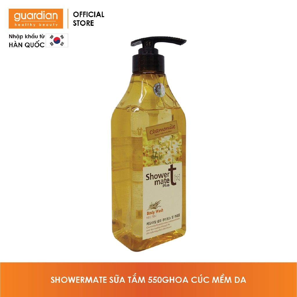 Sữa Tắm Cao Cấp Hàn Quốc Shower Mate Chamomile (Hoa Cúc) Chai 550G
