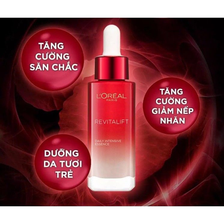 Tinh chất tăng cường săn chắc da và giảm nếp nhăn LOreal Paris Revitalift (30ml)