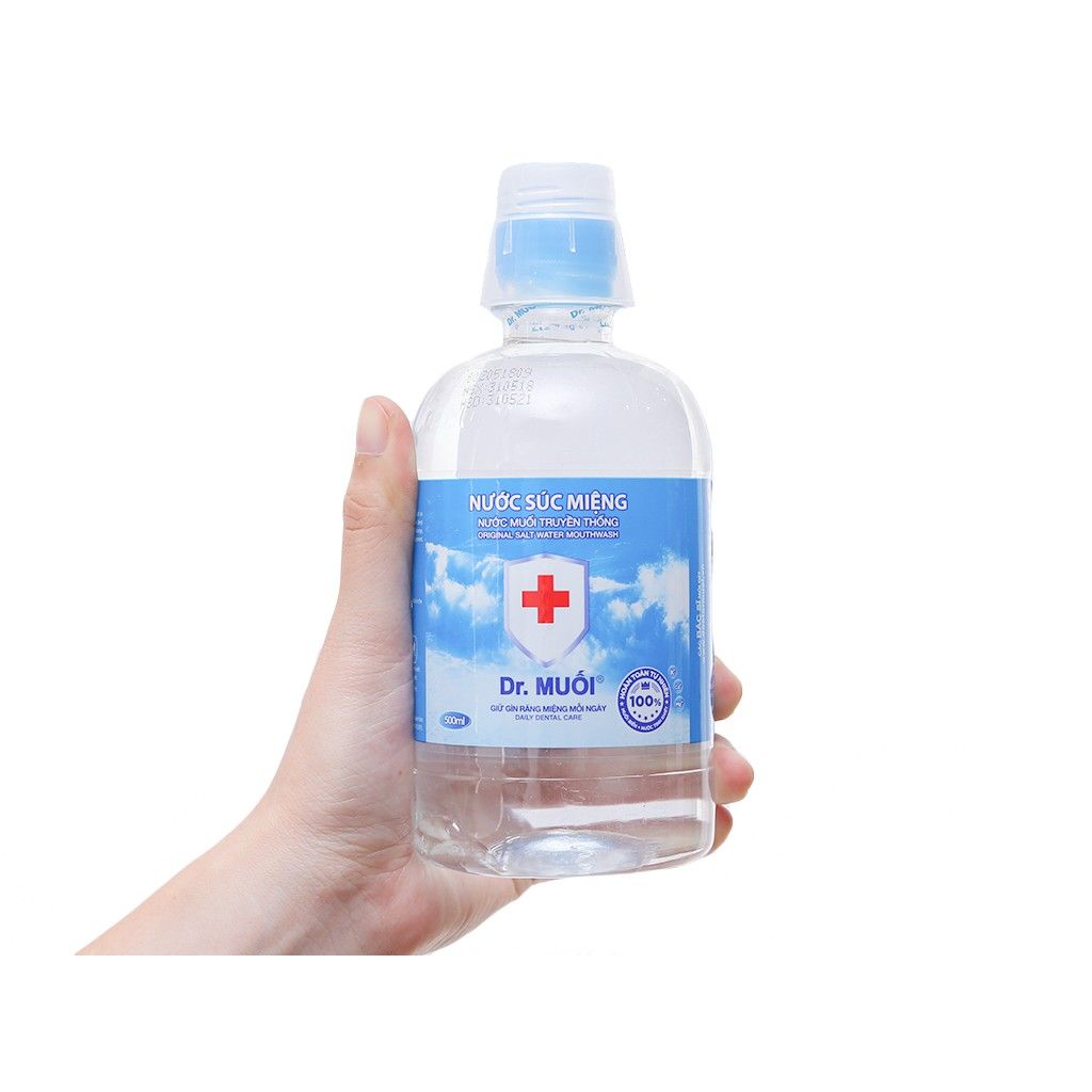 Nước súc miệng truyền thống Dr. Muối 500ml