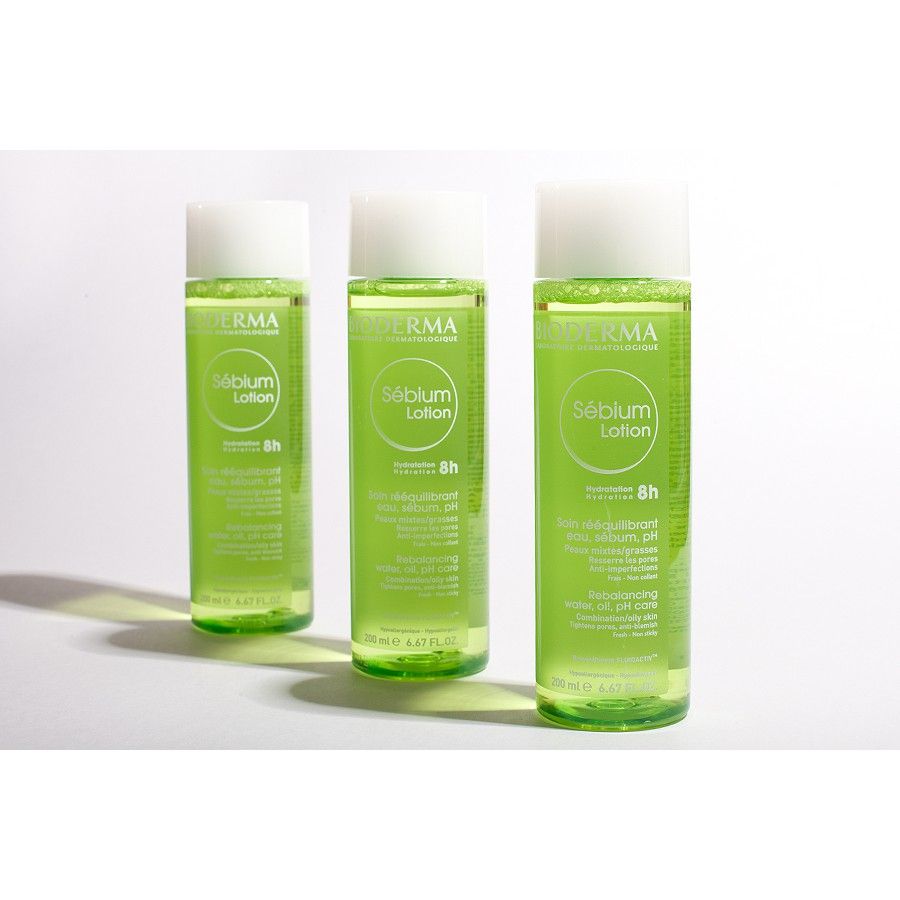 Dung Dịch Cân Bằng Độ Ẩm Và pH Bioderma Sébium Lotion 200ml