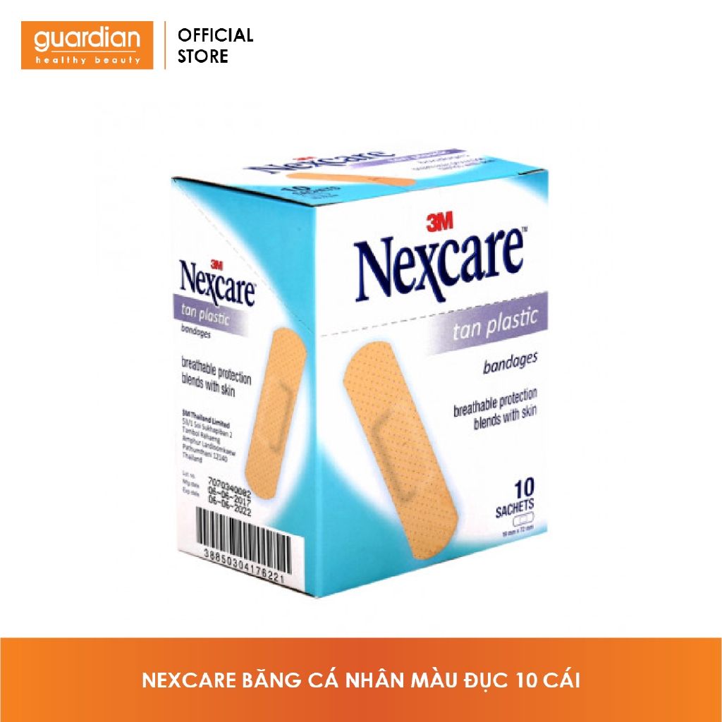 Băng Cá Nhân 3M Nexcare Màu Đục 10 Miếng