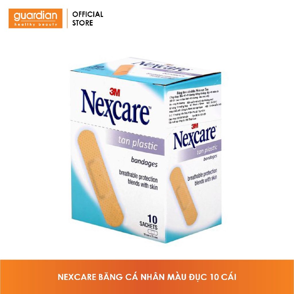 Băng Cá Nhân 3M Nexcare Màu Đục 10 Miếng