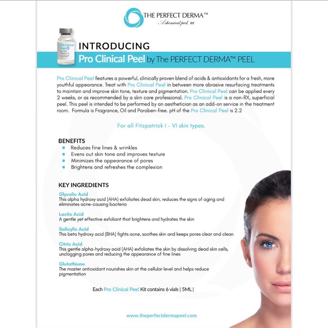 Bộ Peel Da Tại Nhà - PRO CLINICAL PEEL by The Perfect Derma™