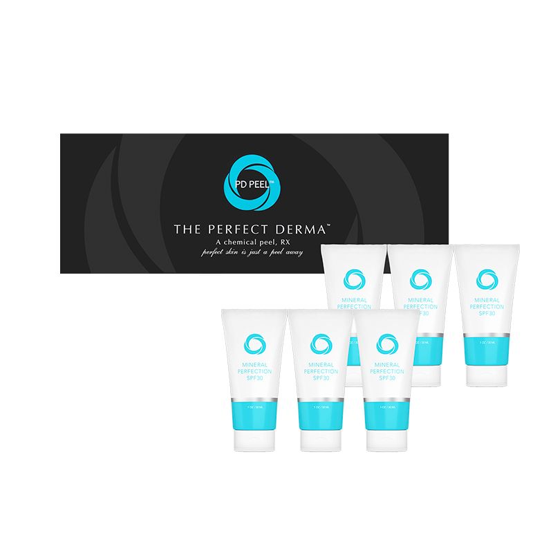 Bộ Peel Da Chuyên Nghiệp Kèm Chống Nắng - The Perfect Derma™ Peel With Sunscreen (Hộp 06 Set + 06 Kem Chống Nắng)