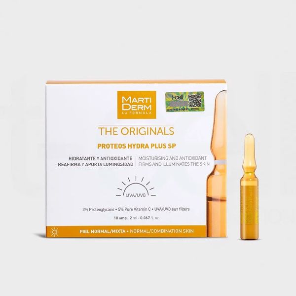  Ampoule Dưỡng Ẩm, Làm Săn Chắc & Ngừa Lão Hoá Da Ban Ngày - Martiderm The Originals Proteos Hydra Plus SP 