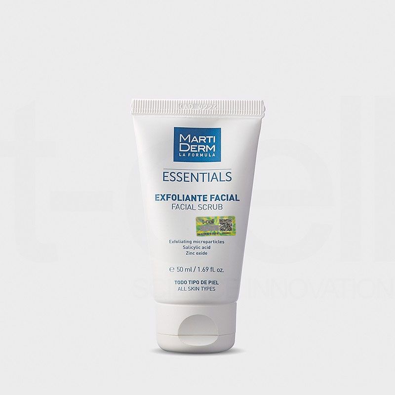 Tẩy Tế Bào Chết Da Mặt - MartiDerm Essentials Facial Scrub (50ml)