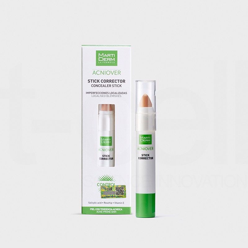  Bút che khuyết điểm & làm giảm mụn - MartiDerm Acniover Cover Stick Corrector (15ml) 