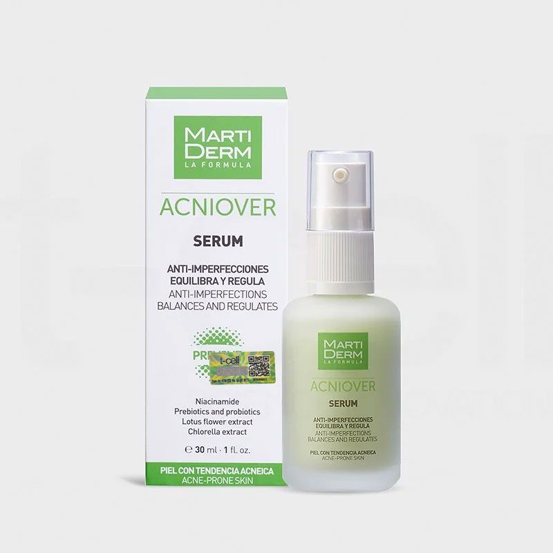  Tinh chất giảm mụn & kiểm soát nhờn - MartiDerm Acniover Serum (30ml) 