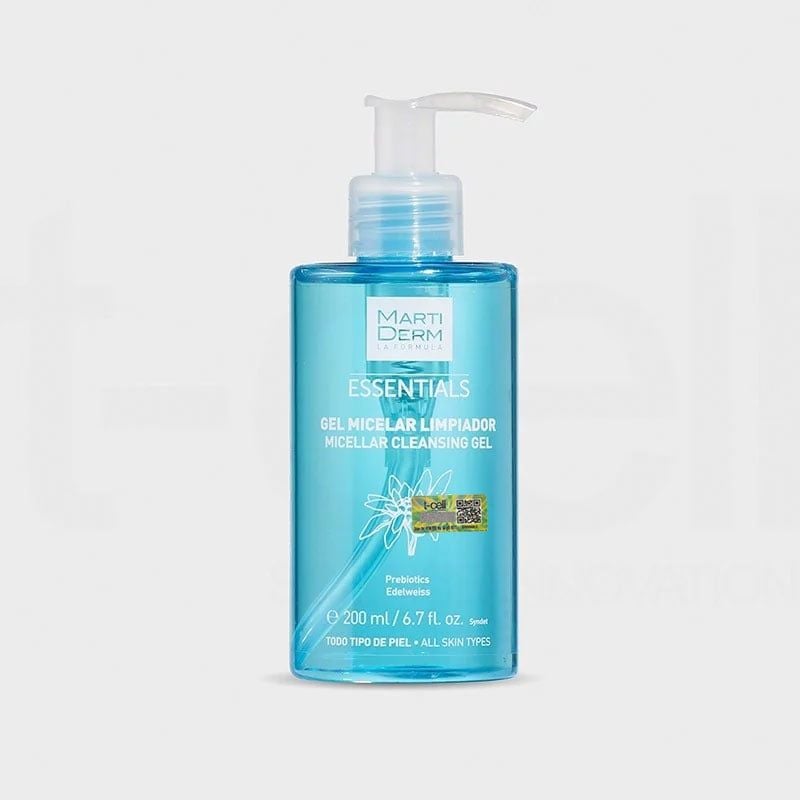 Gel Rửa Mặt Cho Mọi Loại Da - Martiderm Essentials Micellar Cleansing Gel 200ml