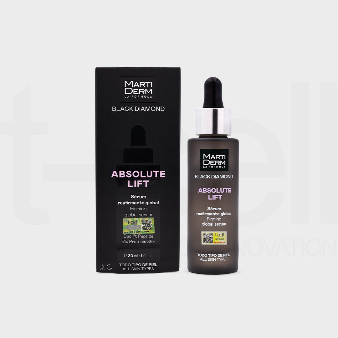 Tinh Chất Nâng Cơ, Chống Nhăn Cho Da - MartiDerm Black Diamond Absolute Lift Serum