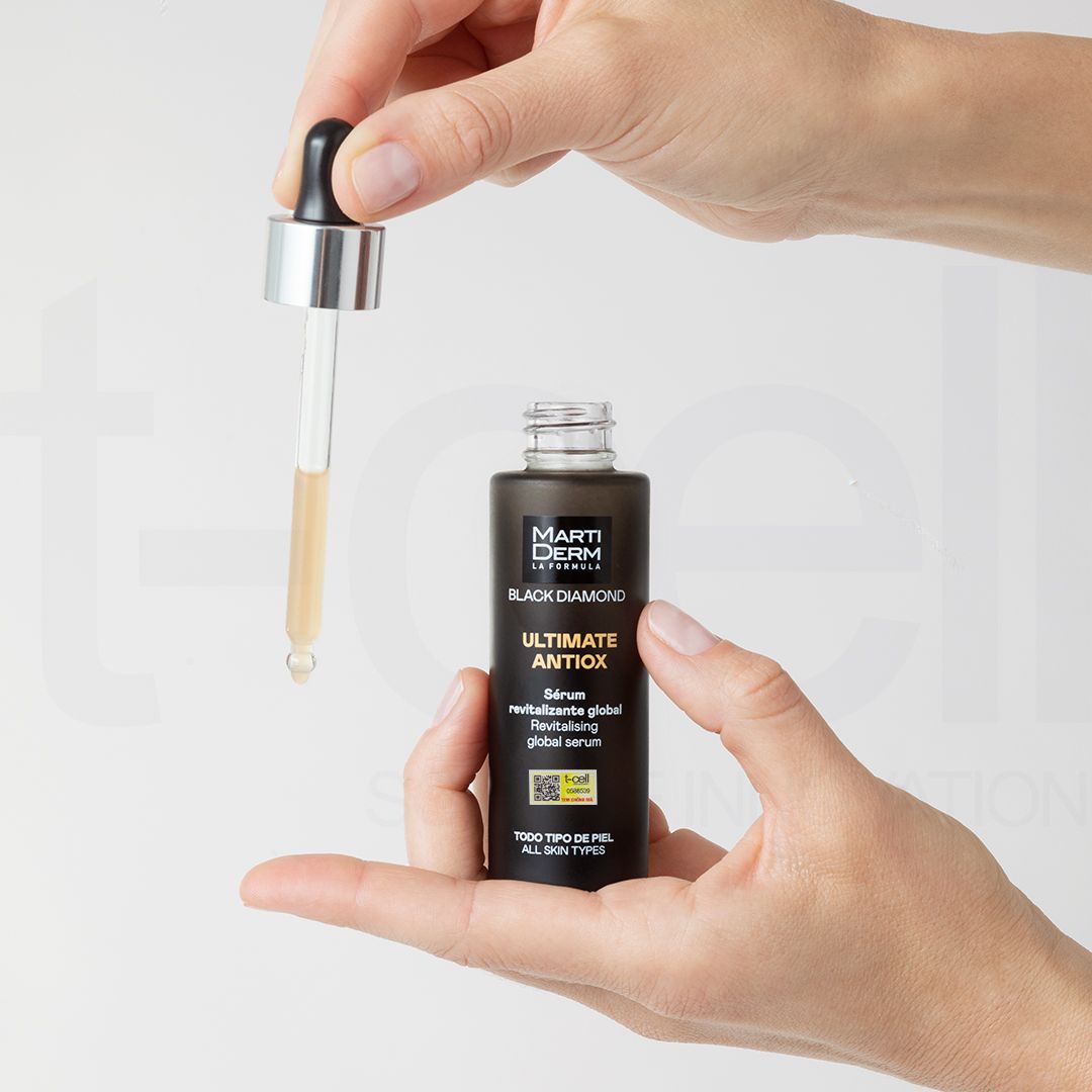 Tinh Chất Chống Oxy Hóa, Ngừa Lão Hóa Da - MartiDerm Black Diamond Ultimate Antiox Serum