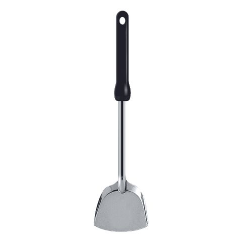 Sạn Inox Focus cán nhựa - 104108 || Focus stainless steel spatula with plastic handle - 104108