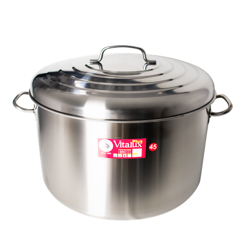 Nồi Inox Viatlux 45x27cm 3 đáy - 161074 || Viatlux 3-layer-bottom stockpot 45x27cm - 161074