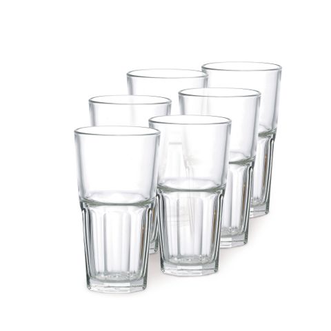 Bộ 6 ly thủy tinh Centra Long drink 495ml - 1P01963 || Centra Long drink glass 495ml - 1P01963