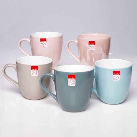 Ly sứ có quai Sola 330ml - 35014 || Sola Ceramic Mug With Handle 330ml - 35014