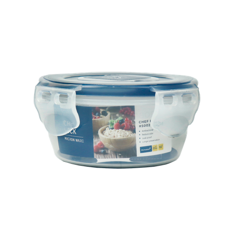 Hộp nhựa Superlock - 5002 - tròn || Superlock Plastic Round Food Container - 5002