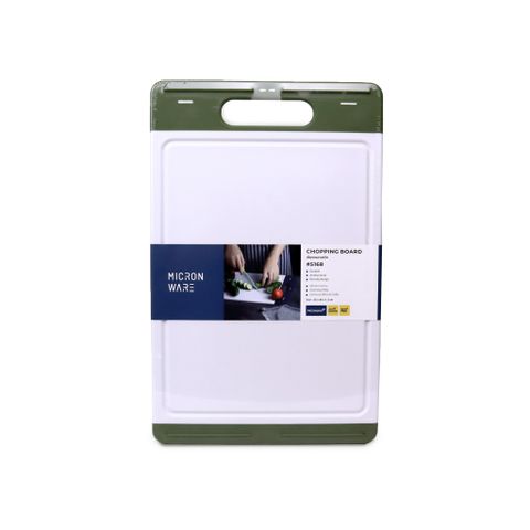 Thớt nhựa kháng khuẩn Micron Ware - 40cm x 25cm (L) - JCP5168 || Plastic Chopping Board (L) - JCP5168