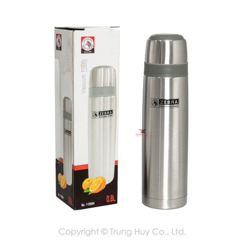 Bình giữ nhiệt Inox 800ml Prima Zebra - 112954 || Prima Zebra stainless steel vacuum bottle 800ml - 112954