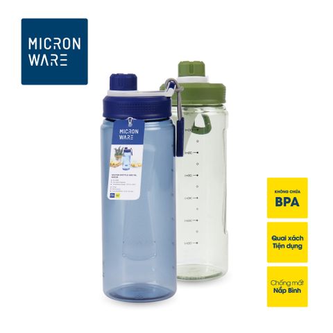 Bình nước nhựa Micron Ware 680ml - 6928 || Summer Item