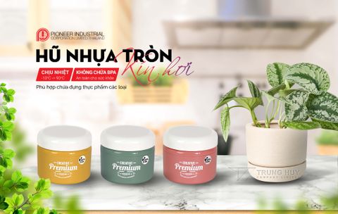 Hộp nhựa tròn kín hơi Pioneer 750ml - PN3131A-PS