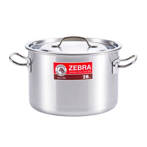 Nồi hầm Inox 1 đáy 28x20cm, 12L  - 171128 || 1-layer-bottom stainless steel stockpot 28x20cm, 12L - 171128