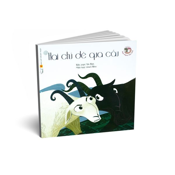 Sách thiếu nhi cho bé: Ngụ ngôn - Hai chú dê qua cầu