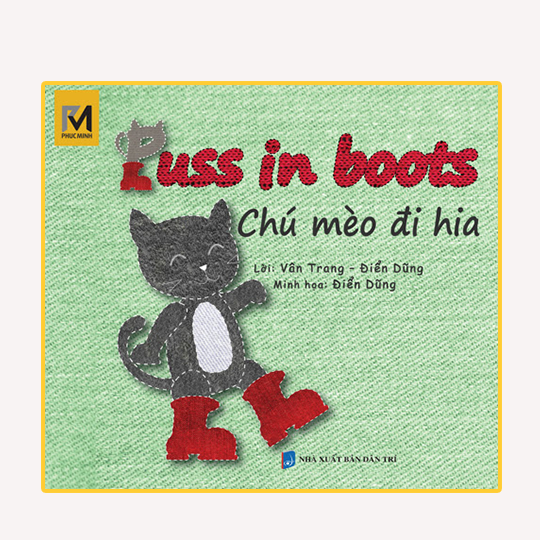 Cổ tích thế giới song ngữ Anh - Việt: Chú Mèo Đi Hia
